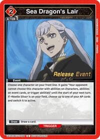 Sea Dragon's Lair - UE08BT: Black Clover Release Event Cards - Union Arena card