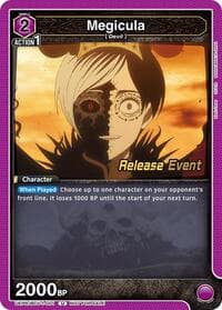 Megicula - UE08BT: Black Clover Release Event Cards - Union Arena card