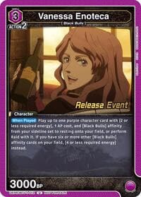 Vanessa Enoteca (012) - UE08BT: Black Clover Release Event Cards - Union Arena card