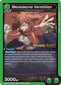 Mereoleona Vermillion (041) - UE08BT: Black Clover Release Event Cards - Union Arena card