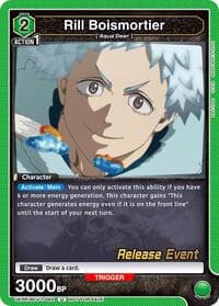Rill Boismortier - UE08BT: Black Clover Release Event Cards - Union Arena card
