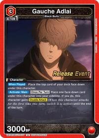 Gauche Adlai (077) - UE08BT: Black Clover Release Event Cards - Union Arena card