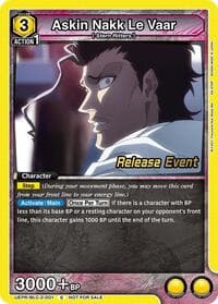 Askin Nakk Le Vaar - UEX01BT: BLEACH: Thousand-Year Blood War Vol.2 Release Event Cards - Union Arena card