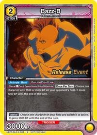 Bazz-B - UEX01BT: BLEACH: Thousand-Year Blood War Vol.2 Release Event Cards - Union Arena card