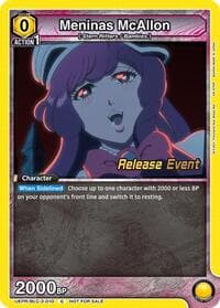 Meninas McAllon - UEX01BT: BLEACH: Thousand-Year Blood War Vol.2 Release Event Cards - Union Arena card