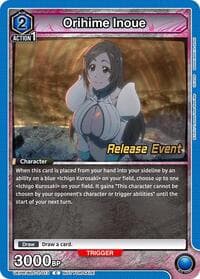 Orihime Inoue (013) - UEX01BT: BLEACH: Thousand-Year Blood War Vol.2 Release Event Cards - Union Arena card