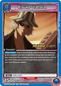 Kisuke Urahara (015) - UEX01BT: BLEACH: Thousand-Year Blood War Vol.2 Release Event Cards - Union Arena card