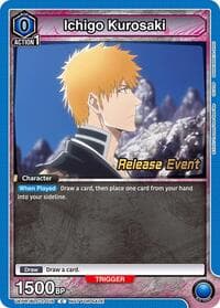Ichigo Kurosaki (016) - UEX01BT: BLEACH: Thousand-Year Blood War Vol.2 Release Event Cards - Union Arena card