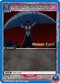 Yushiro Sakimune Shihoin - UEX01BT: BLEACH: Thousand-Year Blood War Vol.2 Release Event Cards - Union Arena card