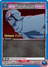 Rukia Kuchiki (031) - UEX01BT: BLEACH: Thousand-Year Blood War Vol.2 Release Event Cards - Union Arena card