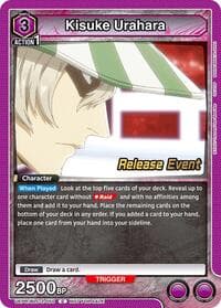 Kisuke Urahara (050) - UEX01BT: BLEACH: Thousand-Year Blood War Vol.2 Release Event Cards - Union Arena card