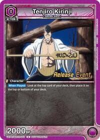 Tenjiro Kirinji - UEX01BT: BLEACH: Thousand-Year Blood War Vol.2 Release Event Cards - Union Arena card