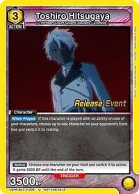 Toshiro Hitsugaya (005) - UEX01BT: BLEACH: Thousand-Year Blood War Vol.2 Release Event Cards - Union Arena card