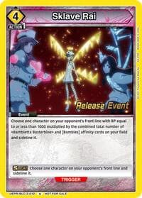 Sklave Rai - UEX01BT: BLEACH: Thousand-Year Blood War Vol.2 Release Event Cards - Union Arena card