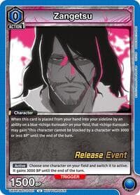 Zangetsu - UEX01BT: BLEACH: Thousand-Year Blood War Vol.2 Release Event Cards - Union Arena card