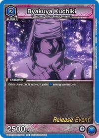 Byakuya Kuchiki (029) - UEX01BT: BLEACH: Thousand-Year Blood War Vol.2 Release Event Cards - Union Arena card