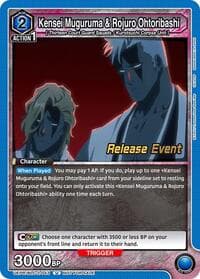 Kensei Muguruma & Rojuro Ohtoribashi - UEX01BT: BLEACH: Thousand-Year Blood War Vol.2 Release Event Cards - Union Arena card