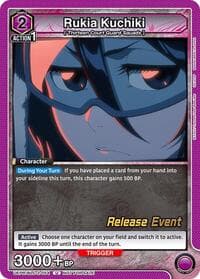 Rukia Kuchiki (054) - UEX01BT: BLEACH: Thousand-Year Blood War Vol.2 Release Event Cards - Union Arena card