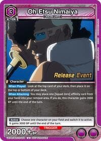 Oh-Etsu Nimaiya - UEX01BT: BLEACH: Thousand-Year Blood War Vol.2 Release Event Cards - Union Arena card