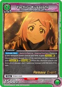 Yachiru Kusajishi - UEX01BT: BLEACH: Thousand-Year Blood War Vol.2 Release Event Cards - Union Arena card
