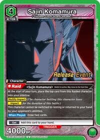 Sajin Komamura - UEX01BT: BLEACH: Thousand-Year Blood War Vol.2 Release Event Cards - Union Arena card