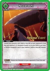 Nozarashi - UEX01BT: BLEACH: Thousand-Year Blood War Vol.2 Release Event Cards - Union Arena card