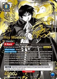 Roy Mustang (055) (SR***) - UE09BT: FULLMETAL ALCHEMIST - Union Arena card