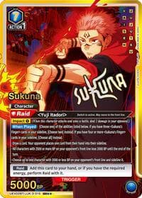 Sukuna (015) (SR**) - UEX02BT: Jujutsu Kaisen Vol.2 - Union Arena card
