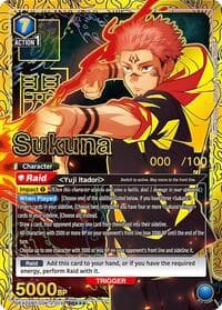 Sukuna (015) (SR***) (Serial Numbered) - UEX02BT: Jujutsu Kaisen Vol.2 - Union Arena card