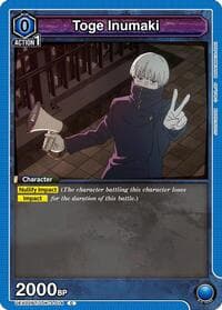 Toge Inumaki (014) (Box Topper Foil) - UEX02BT: Jujutsu Kaisen Vol.2 - Union Arena card