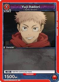 Yuji Itadori (3-040) (Box Topper Foil) - UEX02BT: Jujutsu Kaisen Vol.2 - Union Arena card