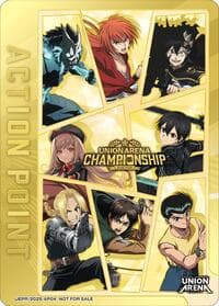 Action Point Card (AP04) (Regionals 25-26) - Union Arena Promotion Cards - Union Arena card
