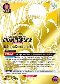 Ichigo Kurosaki (Regionals 25-26) - Union Arena Promotion Cards - Union Arena card