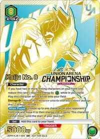 Kaiju No. 8 (Regionals 25-26) - Union Arena Promotion Cards - Union Arena card