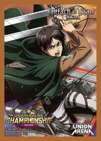 Union Arena Regionals 25-26 AP Card Sleeves - Attack on Titan (3-Pack) - Bandai Card Sleeves - Card Sleeves card