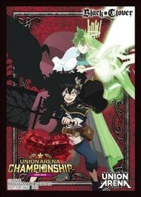 Union Arena Regionals 25-26 AP Card Sleeves - Black Clover (3-Pack) - Bandai Card Sleeves - Card Sleeves card