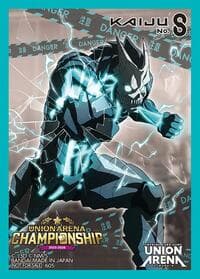 Union Arena Regionals 25-26 AP Card Sleeves - Kaiju No. 8 (3-Pack) - Bandai Card Sleeves - Card Sleeves card