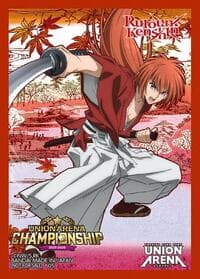 Union Arena Regionals 25-26 AP Card Sleeves - Rurouni Kenshin (3-Pack) - Bandai Card Sleeves - Card Sleeves card