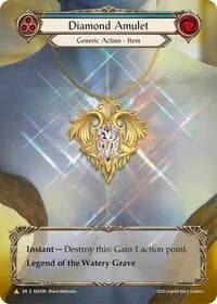 Diamond Amulet (Treasure) - High Seas - Flesh and Blood TCG card