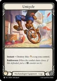 Unicycle (Treasure) - High Seas - Flesh and Blood TCG card