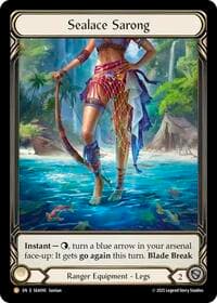Sealace Sarong (Treasure) - High Seas - Flesh and Blood TCG card