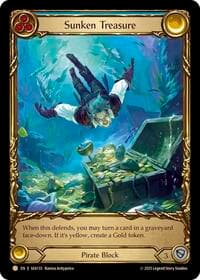 Sunken Treasure (Treasure) - High Seas - Flesh and Blood TCG card