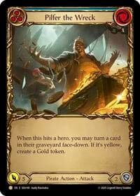Pilfer the Wreck (Blue) (Treasure) - High Seas - Flesh and Blood TCG card