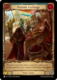 Portside Exchange (Treasure) - High Seas - Flesh and Blood TCG card
