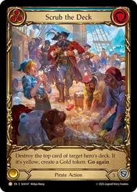Scrub the Deck (Treasure) - High Seas - Flesh and Blood TCG card