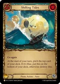 Shifting Tides (Treasure) - High Seas - Flesh and Blood TCG card