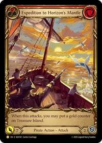 Expedition to Horizon's Mantle (Treasure) - High Seas - Flesh and Blood TCG card