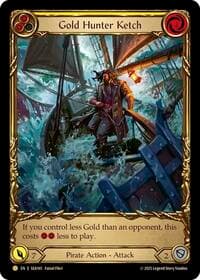 Gold Hunter Ketch (Treasure) - High Seas - Flesh and Blood TCG card
