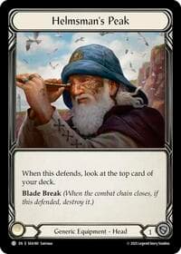 Helmsman's Peak (Treasure) - High Seas - Flesh and Blood TCG card