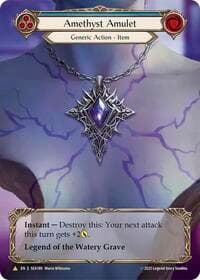 Amethyst Amulet (Treasure) - High Seas - Flesh and Blood TCG card